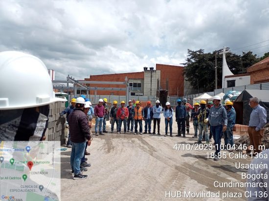 Jornada de trabajo del proyecto