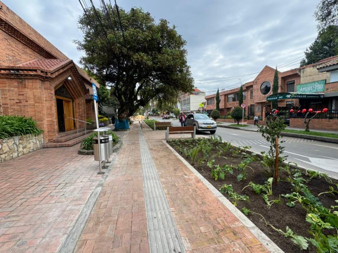 Plazoleta renovada